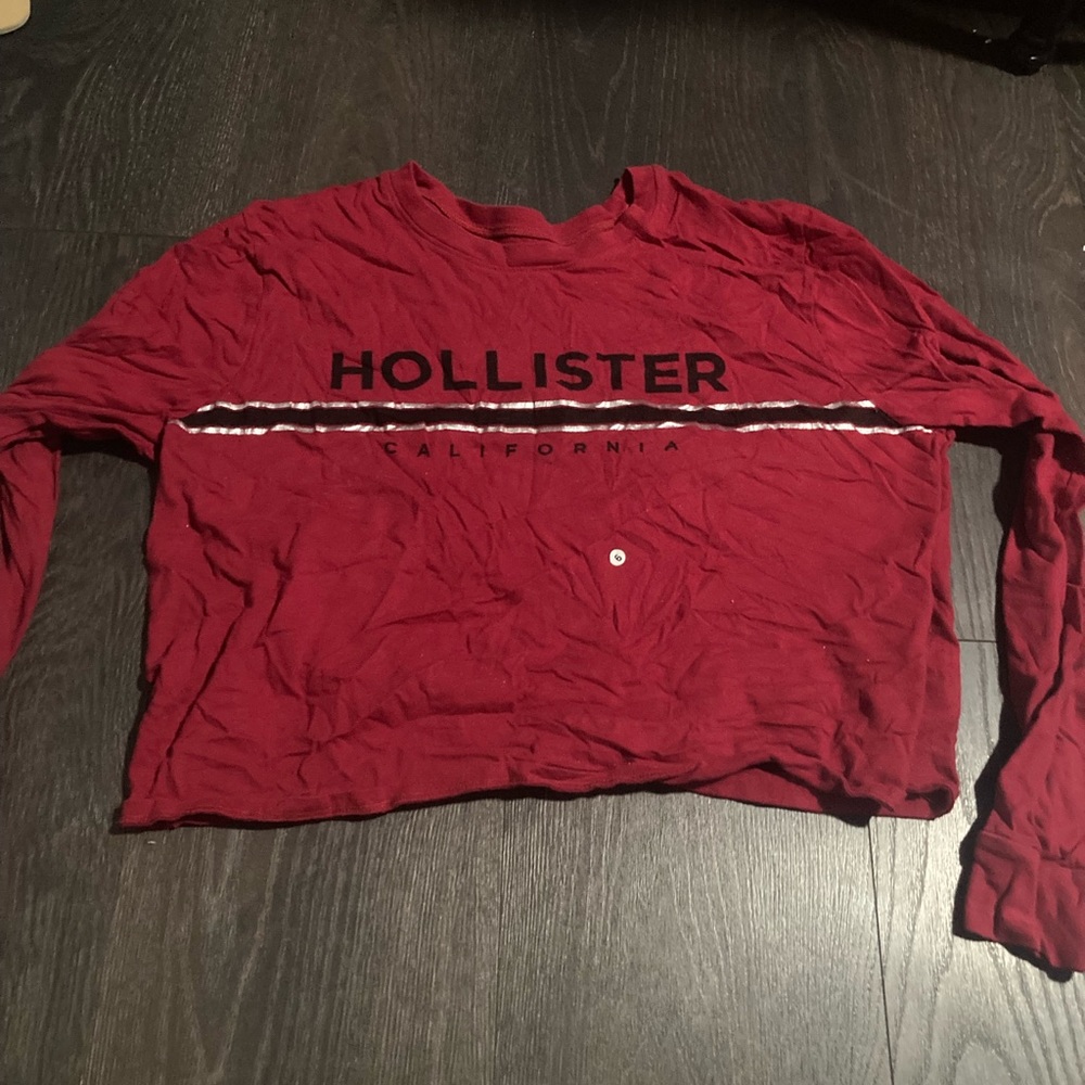 long sleeve shirt from store: Hollister.